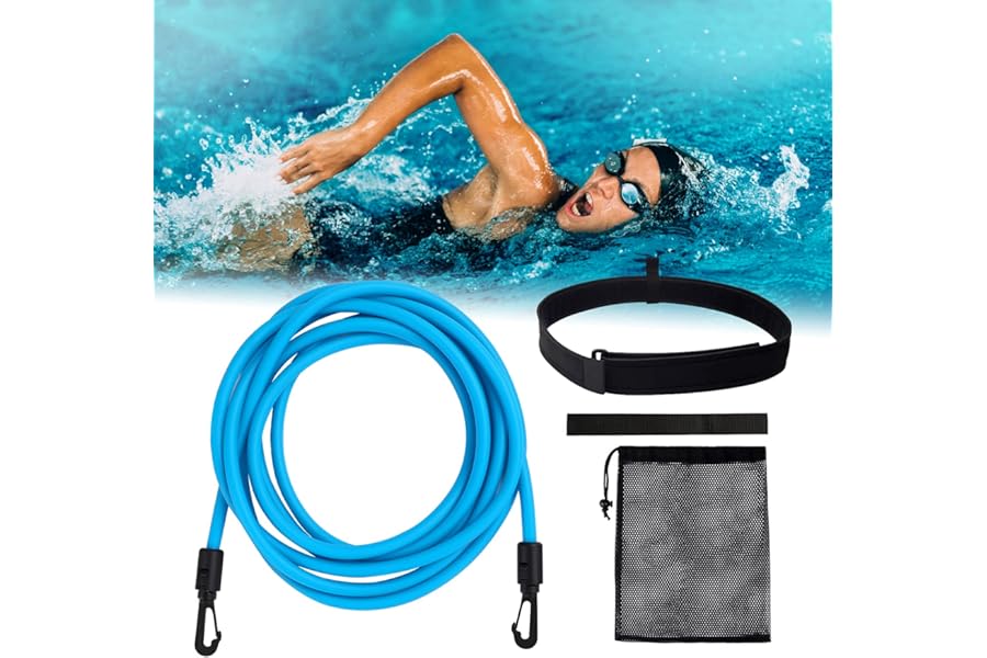 Élastique de Natation Premium avec Ancrage