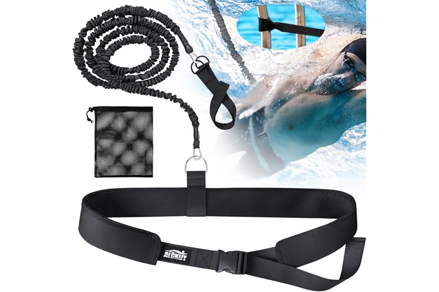 Kit Élastique de Natation Complet avec Accessoires